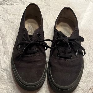 Vans black size 7.5